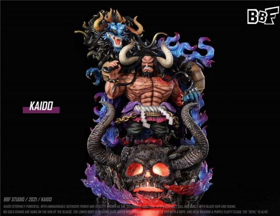 Anime BBF Studio One Piece Gk Figures | [Pre-Order] One Piece Gk Figures - Bbf Beasts Pirates Kaido Gk1509 | Gk Figure