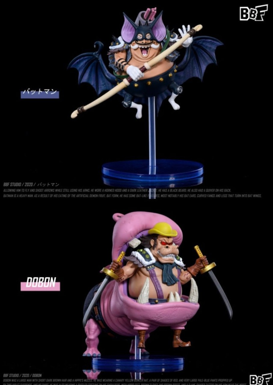 Anime BBF Studio One Piece Gk Figures | [Pre-Order] One Piece Gk Figures - Batman And Dobon Gk1509 | Gk Figure