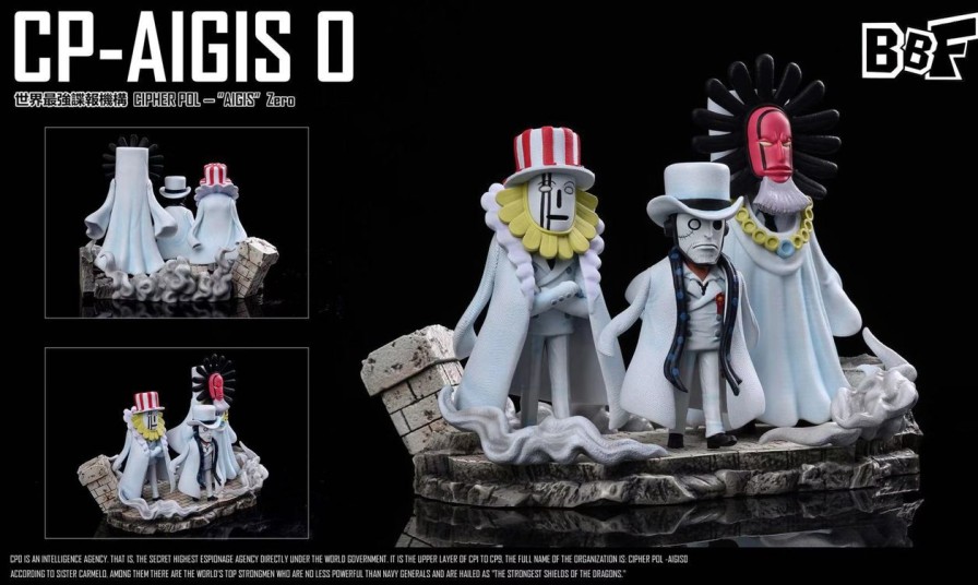 Anime BBF Studio One Piece Gk Figures | [Pre-Order] One Piece Gk Figures - Cipher Pol Aigis Zero Gk1509 | Gk Figure