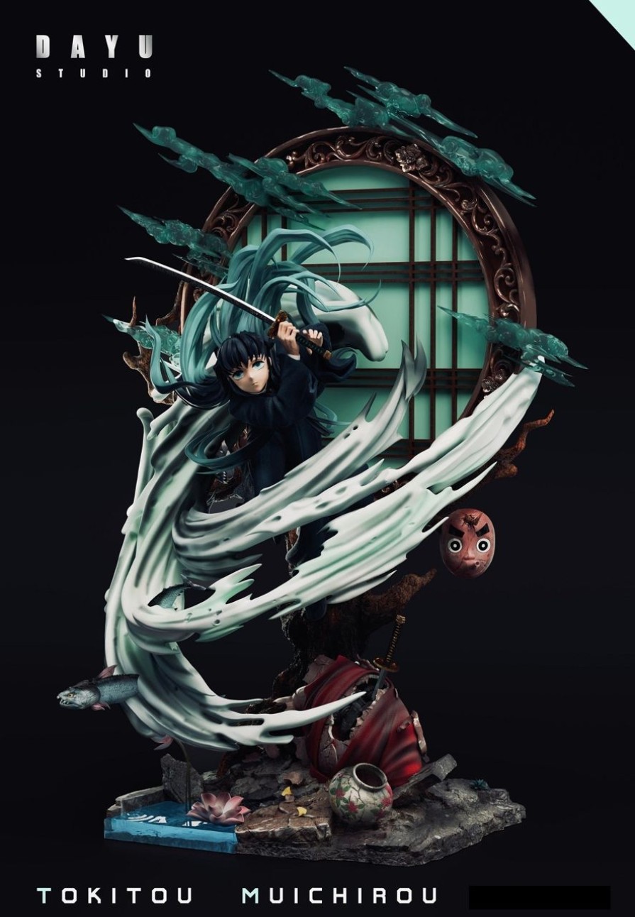 Anime Da Yu Studio Demon Slayer Gk Figures | [Pre-Order] Demon Slayer Gk Figures - Mist Pillar Tokito Muichiro Gk1509 | Gk Figure