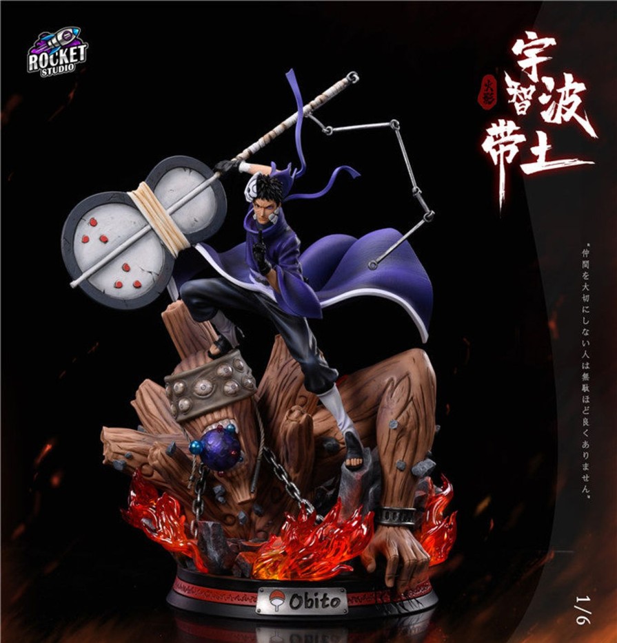 Anime Rocket Studio Naruto Gk Figures | [Pre-Order] Naruto Gk Figures - Rocket Naruto Uchiha Obito Gk1509 | Gk Figure