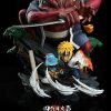 Anime Long Hu Studio Naruto Gk Figures | [Pre-Order] Naruto Gk Figures - Long Hu Naruto Namikaze Minato And Gamabunta Gk1509 | Gk Figure