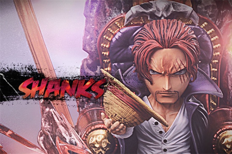 Anime G5 Studios One Piece Gk Figures | [Pre-Order] One Piece Gk Figures - Yonko Series Red Hair Shanks Gk1509 | Gk Figure