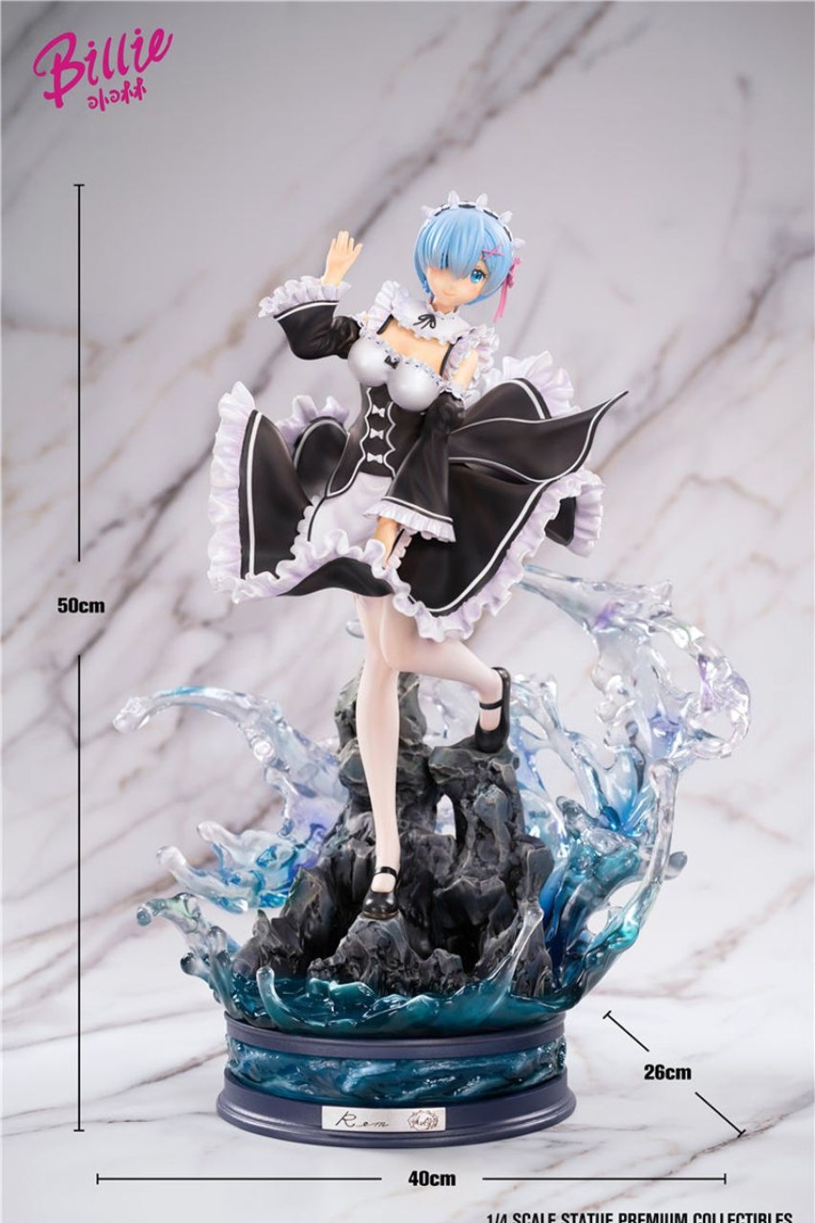 Anime Billie Studio Re: Zero Gk Figures | [Pre-Order] Re: Zero Gk Figures - Re Zero Starting Life In Another World Rem Gk1509 | Gk Figure