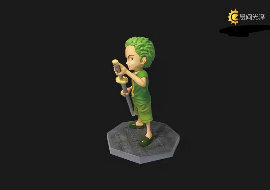 Anime CZ Studio One Piece Gk Figures | [Instock] One Piece Gk Figures - One Piece Childhood Series Roronoa Zoro Gk1509 | Gk Figure