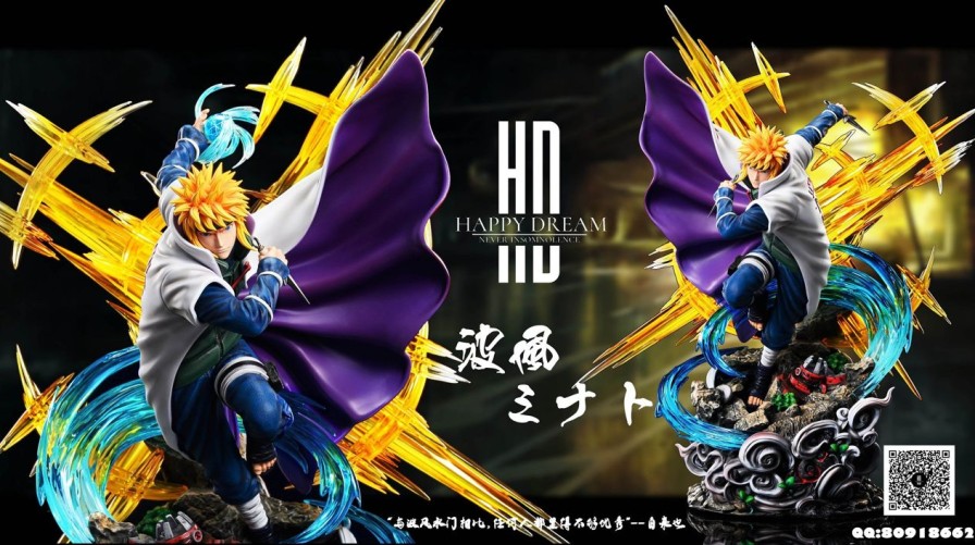 Anime Glad Dream Studio Naruto Gk Figures | [Pre-Order] Naruto Gk Figures - Namikaze Minato Gk1509 | Gk Figure