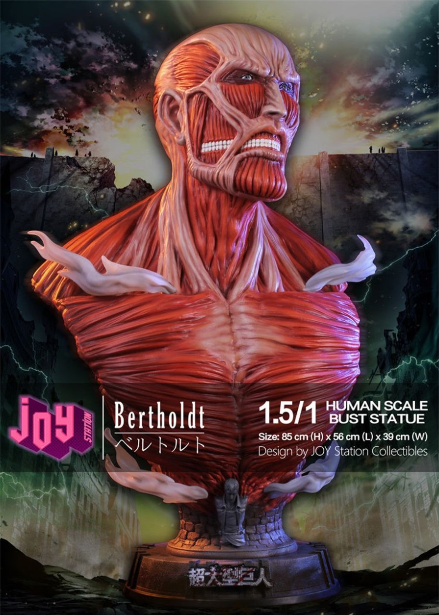 Anime GK Figure Attack On Titan Gk Figures | [Pre-Order] Attack On Titan Gk Figures - Joy Station - Colossal Titan Bertholdt Hoover Gk1509 | Gk Figure