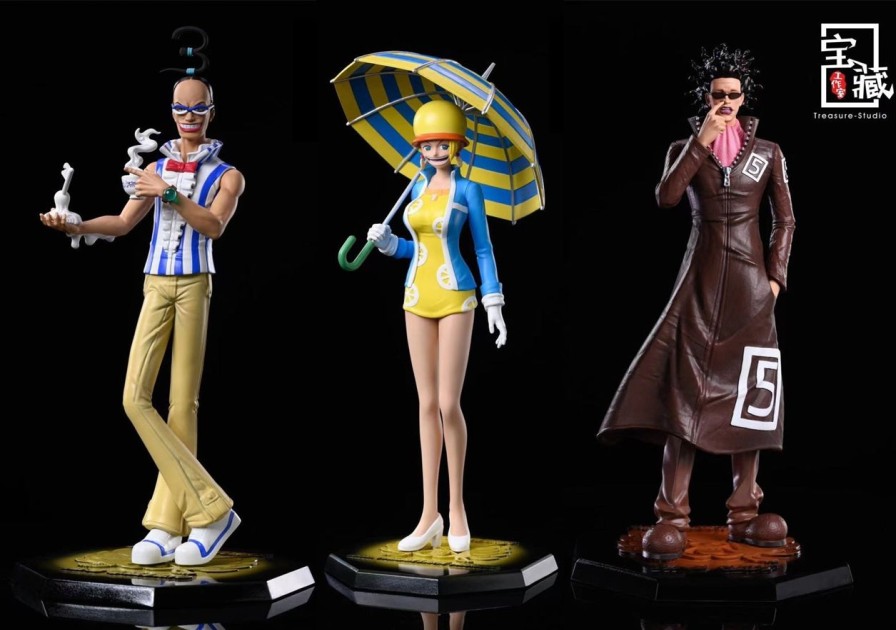 Anime Treasure Studio One Piece Gk Figures | [Pre-Order] One Piece Gk Figures - Mr3 Mr5 Miss Valentine Gk1509 | Gk Figure