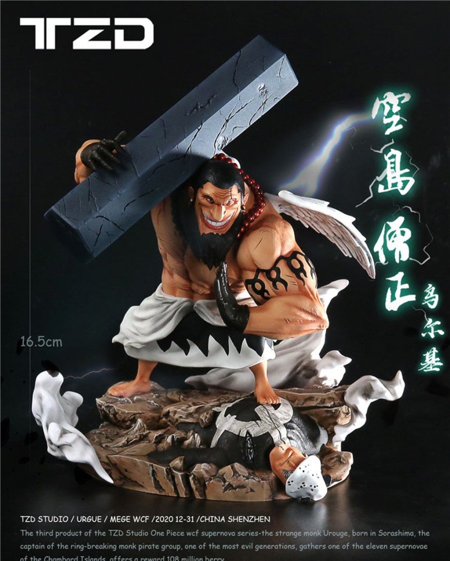 Anime TZD Studio One Piece Gk Figures | [Pre-Order] One Piece Gk Figures - Mad Monk Urouge Gk1509 | Gk Figure