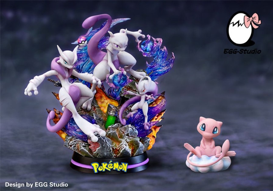 Anime EGG Studio Pokemon Gk Figures | [Pre-Order] Pokemon Gk Figures - Mewtwo Xy Evolution Series Gk1509 | Gk Figure