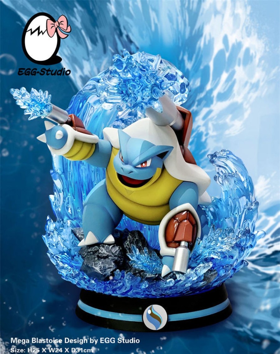 Anime EGG Studio Pokemon Gk Figures | [Instock] Pokemon Gk Figures - Mega Blastoise Gk1509 | Gk Figure