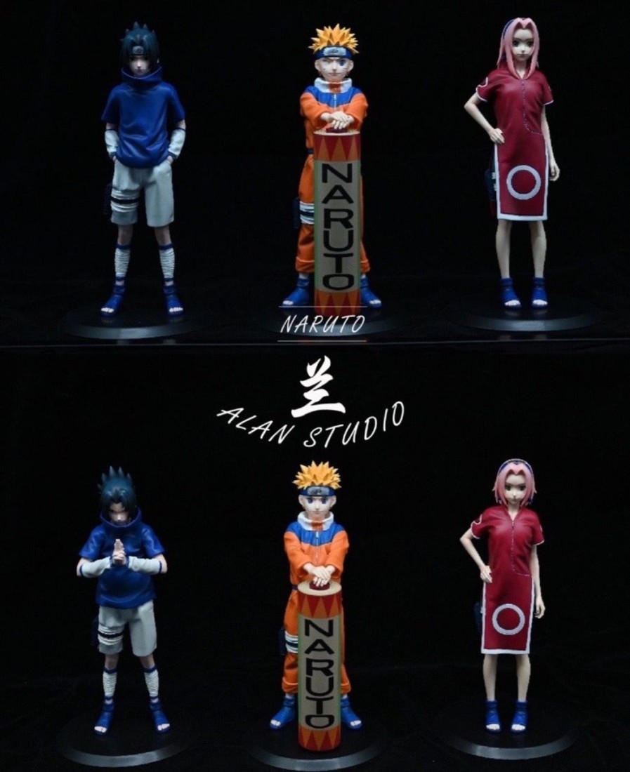 Anime Alan Studio Naruto Gk Figures | [Pre-Order] Naruto Gk Figures - Naruto Sasuke And Sakura Gk1509 | Gk Figure