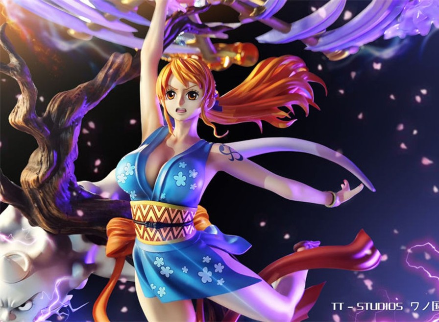 Anime Tian Tong Studios One Piece Gk Figures | [Pre-Order] One Piece Gk Figures - Wano Country Nami Gk1509 | Gk Figure