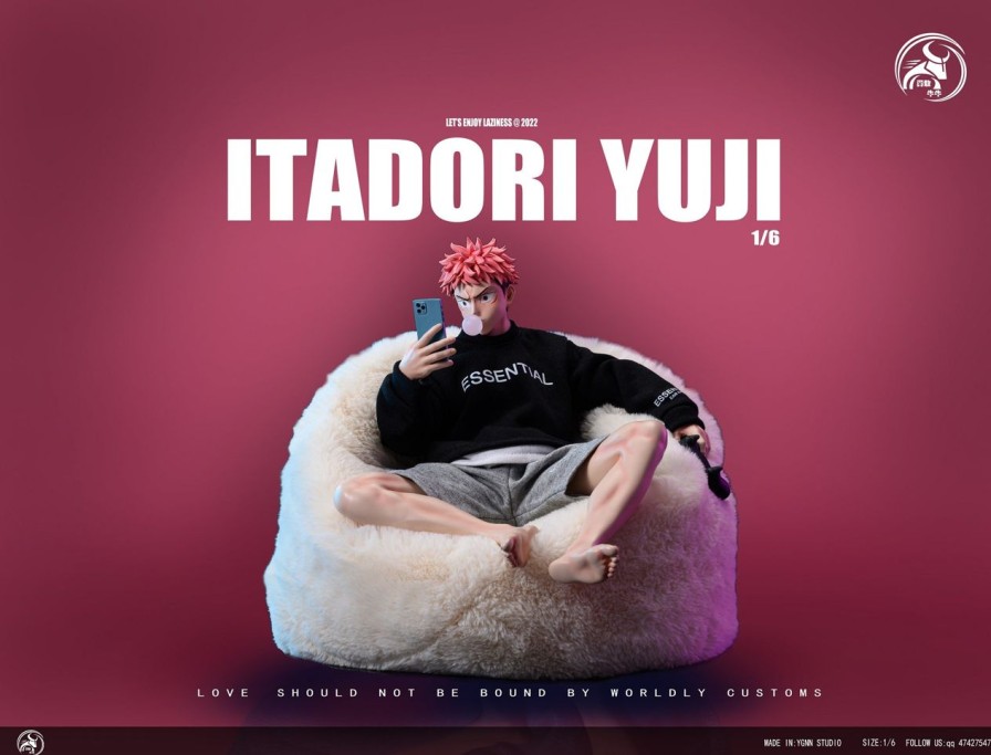 Anime Courageous Cow Studio Jujutsu Kaisen Gk Figures | [Pre-Order] Jujutsu Kaisen Gk Figures - Itadori Yuji Gk1509 | Gk Figure