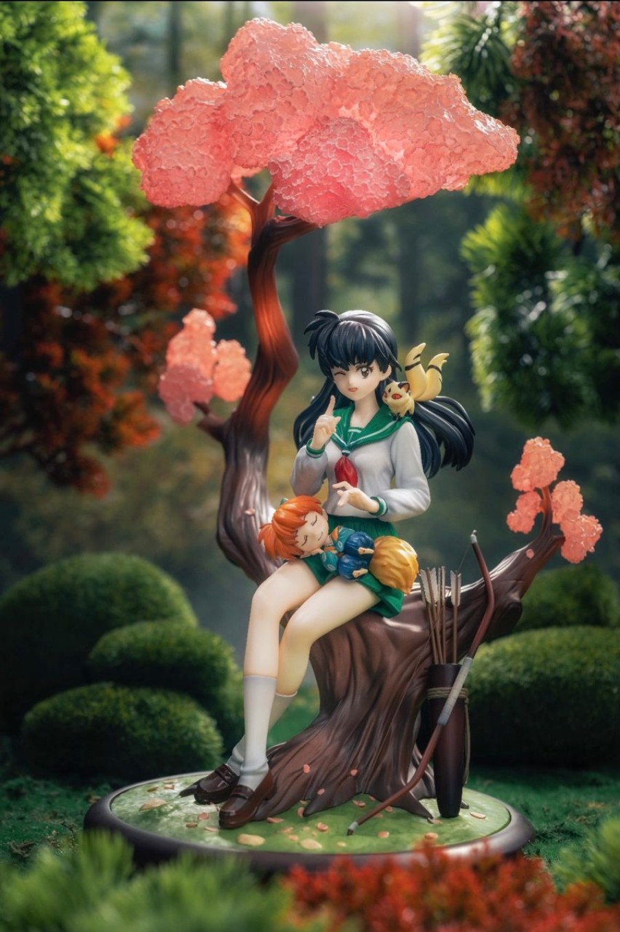 Anime Hun Yu Studio Inuyasha Gk Figures | [Pre-Order] Inuyasha Gk Figures - Hun Yu Inuyasha Higurashi Kagome Shippo Kirara Gk1509 | Gk Figure