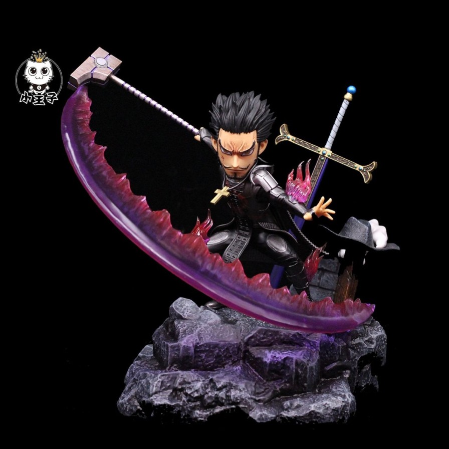 Anime Princekin Studio One Piece Gk Figures | [Instock] One Piece Gk Figures - Dracule Mihawk Cosplay Ronan - Avenger Series Gk1509 | Gk Figure