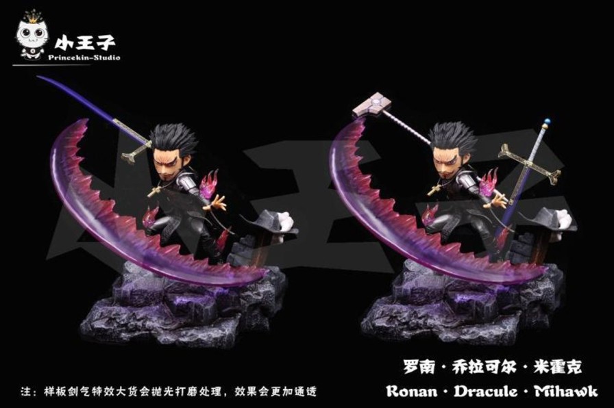 Anime Princekin Studio One Piece Gk Figures | [Instock] One Piece Gk Figures - Dracule Mihawk Cosplay Ronan - Avenger Series Gk1509 | Gk Figure