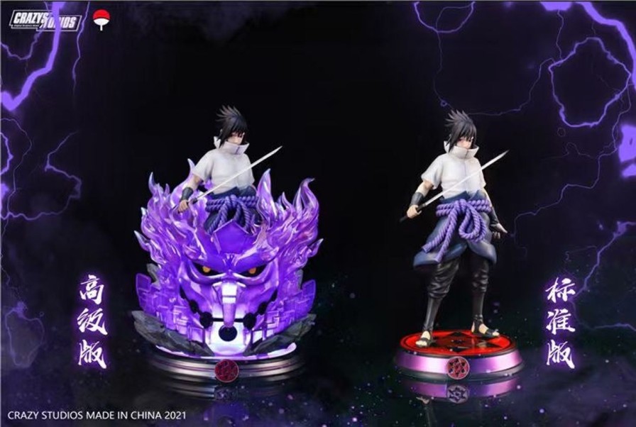 Anime Crazy Studios Naruto Gk Figures | [Pre-Order] Naruto Gk Figures - Crazy Naruto Uchiha Sasuke Gk1509 | Gk Figure