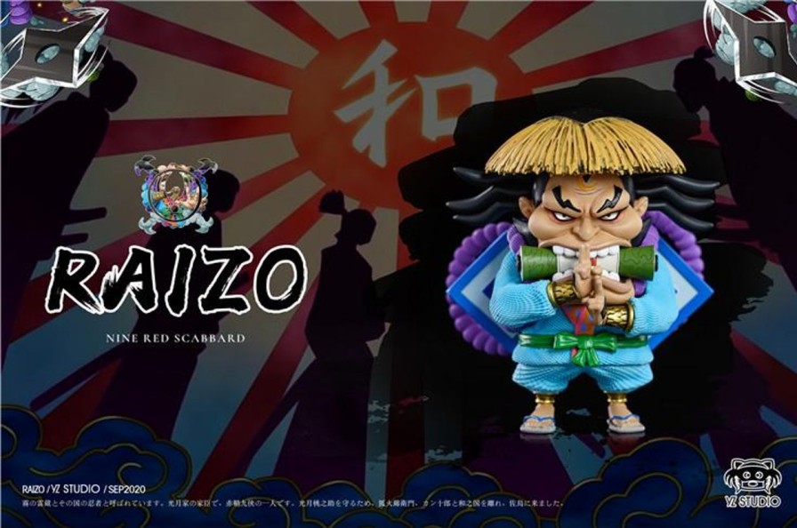 Anime YZ Studio One Piece Gk Figures | [Pre-Order] One Piece Gk Figures - Raizo Gk1509 | Gk Figure