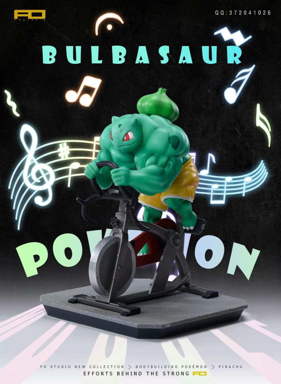 Anime FO Studio  Pokemon Gk Figures | [Instock] Pokemon Gk Figures - Gym Series Bulbasaur Gk1509 | Gk Figure