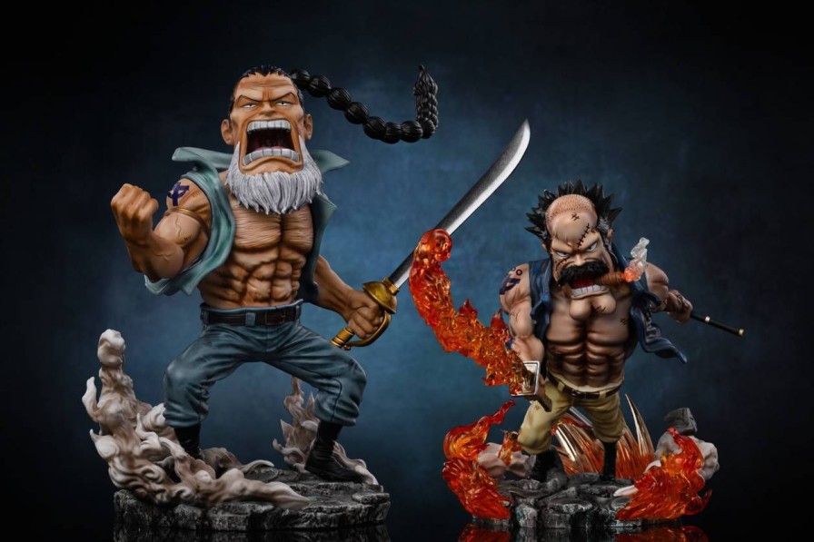 Anime G5 Studios One Piece Gk Figures | [Pre-Order] One Piece Gk Figures - The Whitebeard Pirates - Blenheim And Fossa Gk1509 | Gk Figure