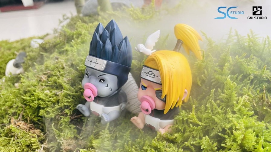 Anime GM Studio X SC Studio Naruto Gk Figures | [Pre-Order] Naruto Gk Figures - Gm X Sc Naruto Akatsuki Series Kisame And Deidara Gk1509 | Gk Figure