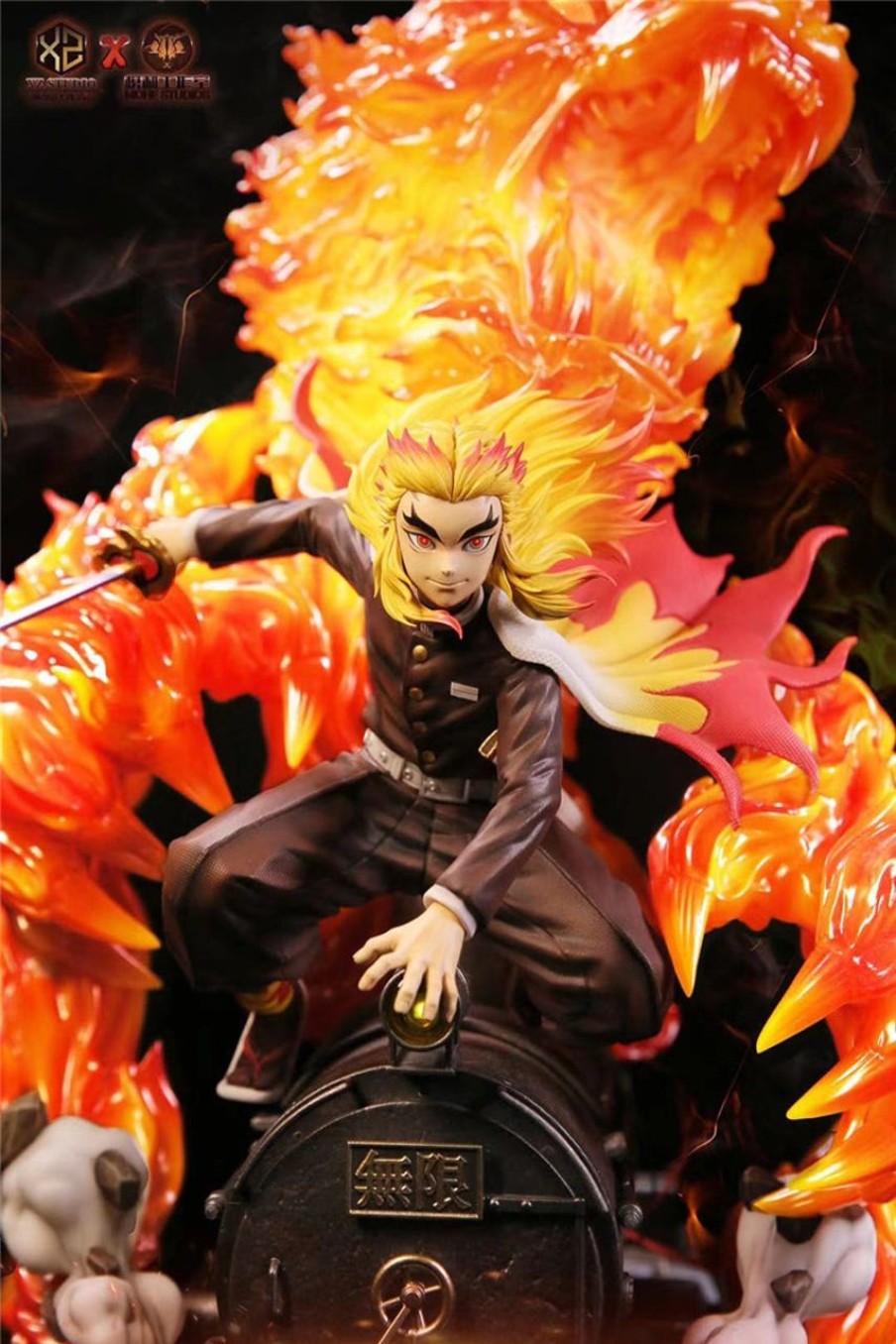 Anime XS Studios X Mo He Studios Demon Slayer Gk Figures | [Pre-Order] Demon Slayer Gk Figures - Flame Pillar Rengoku Kyojuro Gk1509 | Gk Figure