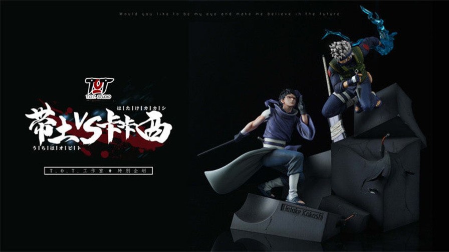 Anime TOT Studio Naruto Gk Figures | [Pre-Order] Naruto Gk Figures - Naruto Kakashi Vs Uchiha Obito Gk1509 | Gk Figure