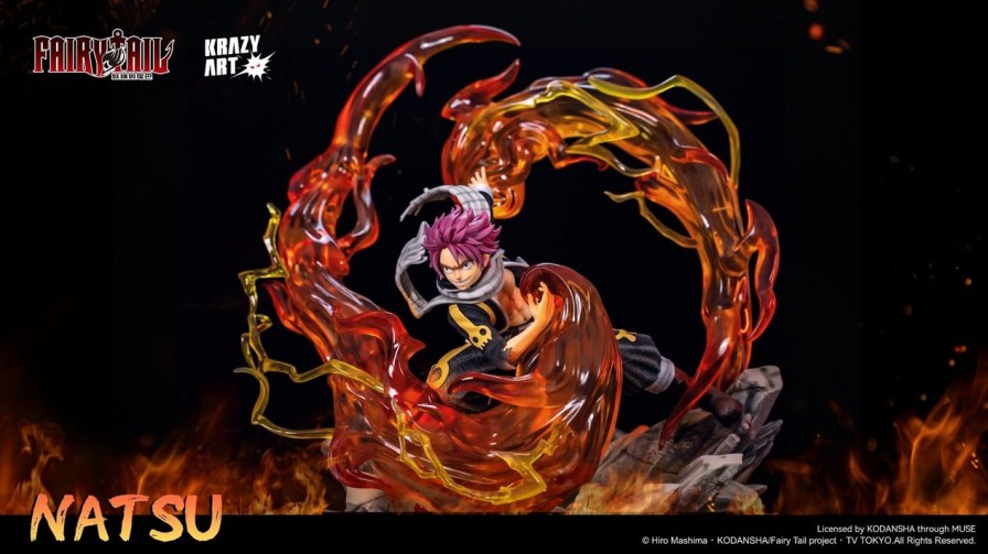 Anime Krazy Artwork Fairy Tail Gk Figures | [Pre-Order] Fairy Tail Gk Figures - Fairy Tail Natsu Dragneel (Licensed) Gk1509 | Gk Figure