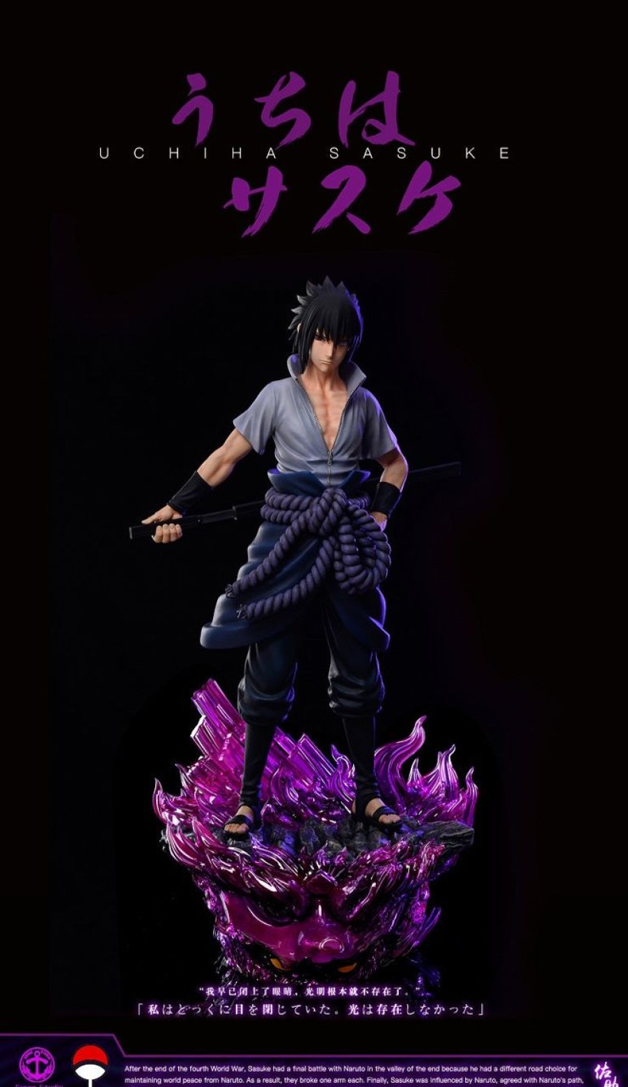 Anime Surge Studio Naruto Gk Figures | [Instock] Naruto Gk Figures - Uchiha Sasuke Gk1509 | Gk Figure