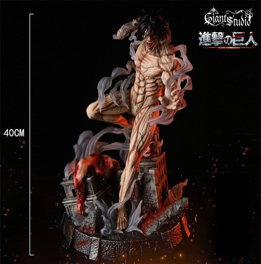 Anime Giant Studio Attack On Titan Gk Figures | [Pre-Order] Attack On Titan Gk Figures - Giant The Attack Titan Eren Gk1509 | Gk Figure