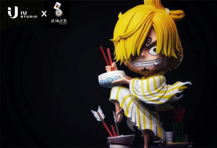 Anime IU Studio X Joker Studio One Piece Gk Figures | [Instock] One Piece Gk Figures - Wano Country Series Sanji Gk1509 | Gk Figure